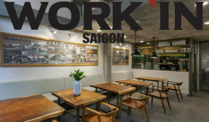 Không gian làm việc sáng tạo Work SaiGon Cafe