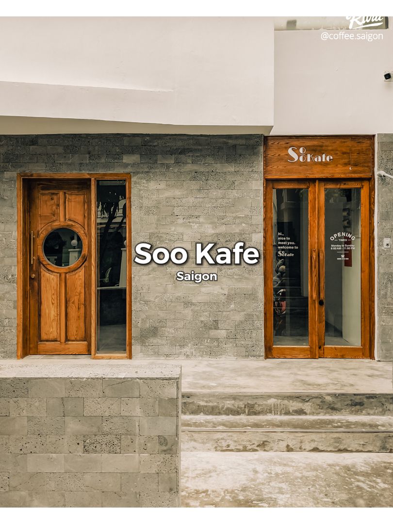 Soo Kafe có tone màu trắng chủ đạo